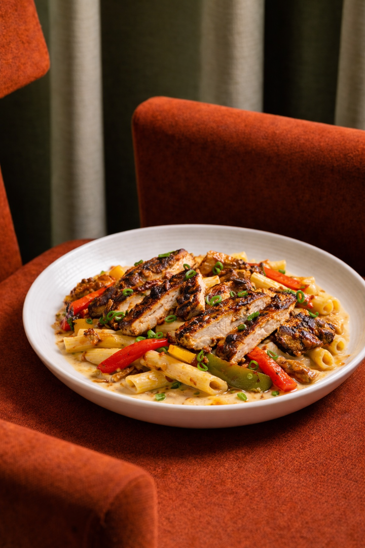 Jerk Chicken Rasta Pasta
