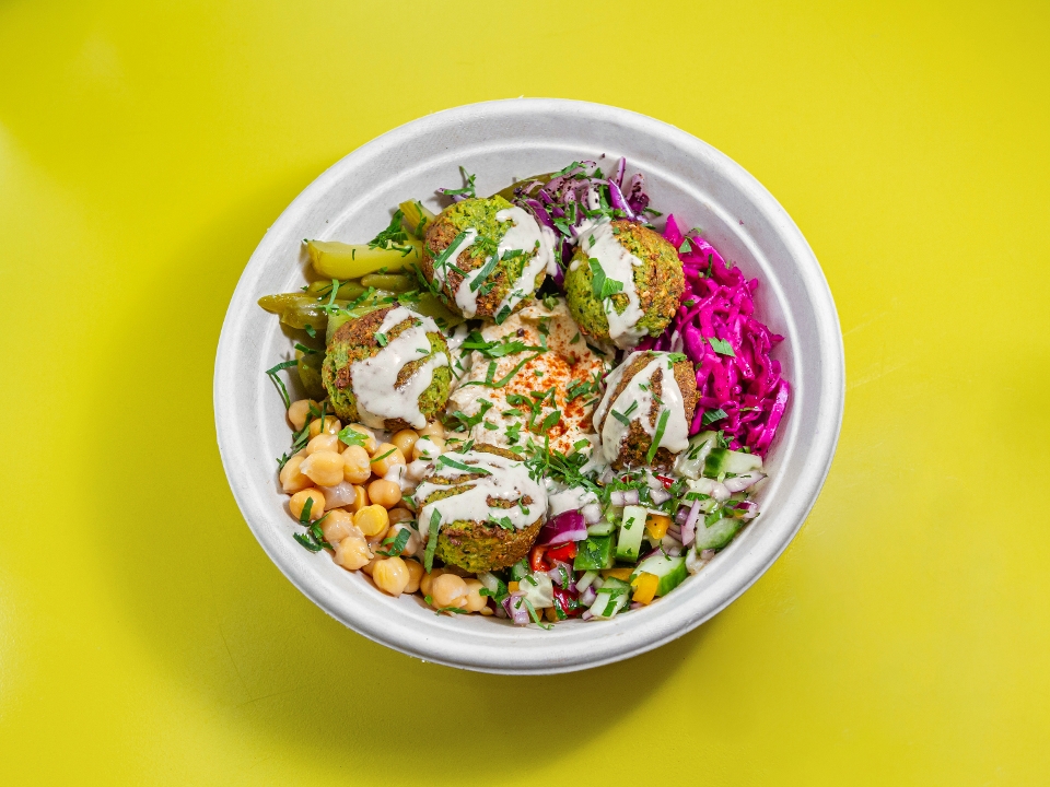 Air Fried Falafel Bowl