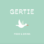 This is the restaurant logo for Gertie
