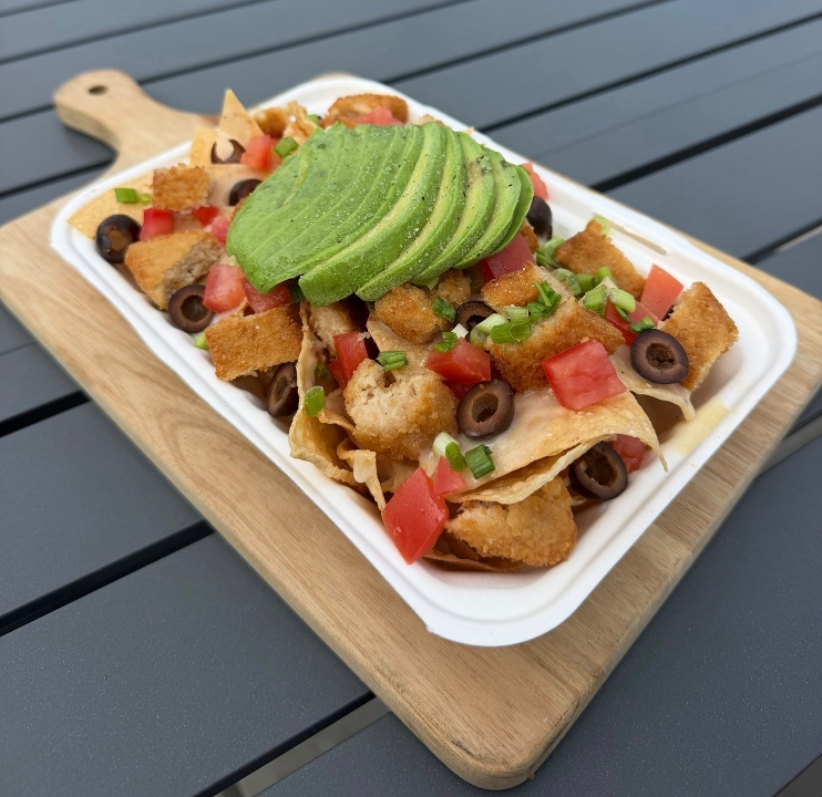 Crispy Chk'n Nachos