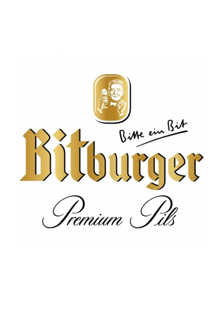 A visualization of the menu item "Bitburger Pilsner"