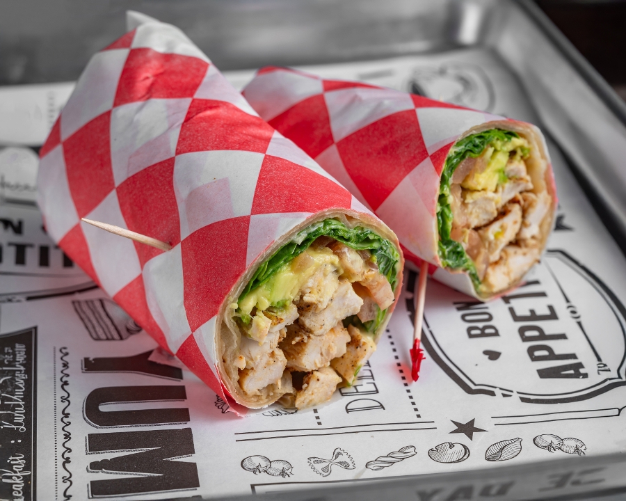 Spinach & Avocado Wrap