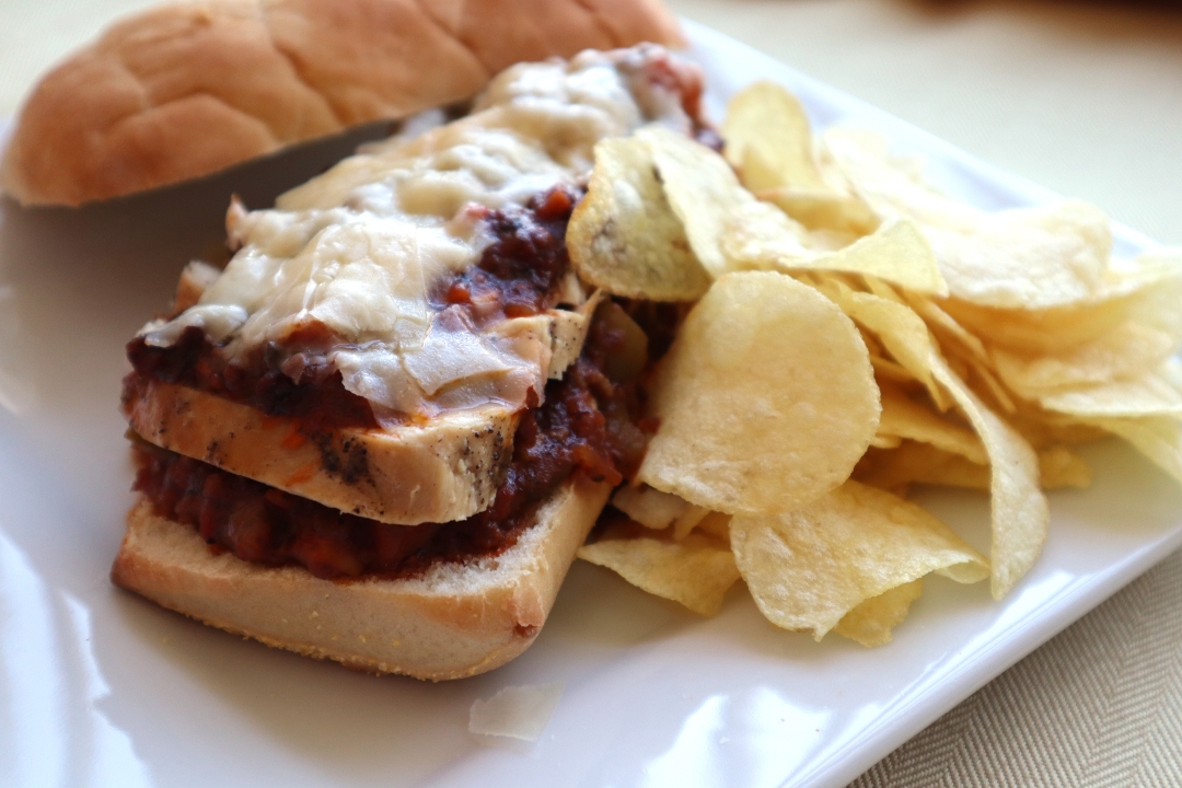 Chicken Parmesan Sando