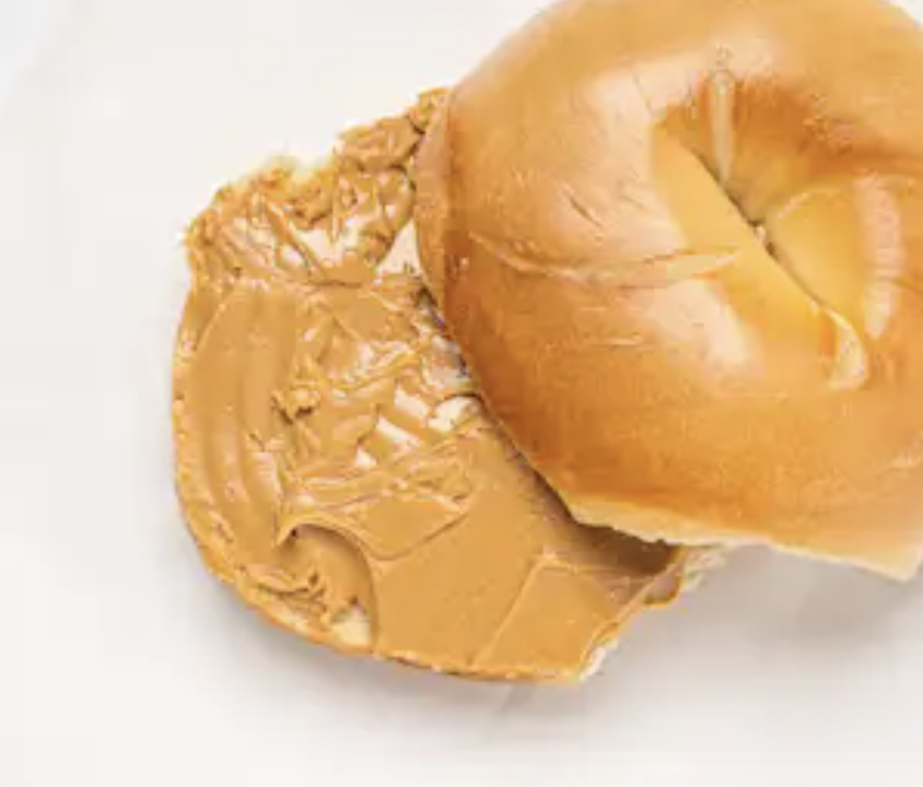 Bagel With Peanut Buter