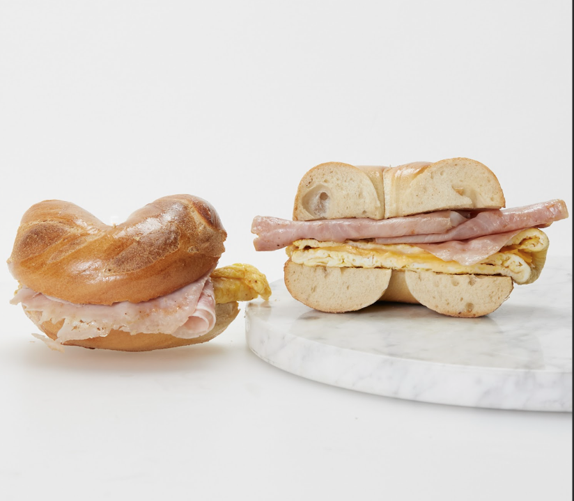 Ham, Eggs & Cheese Sandwich