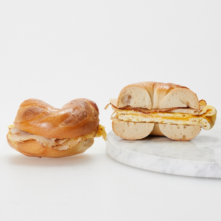 Turkey, Egg & Cheese Sandwich