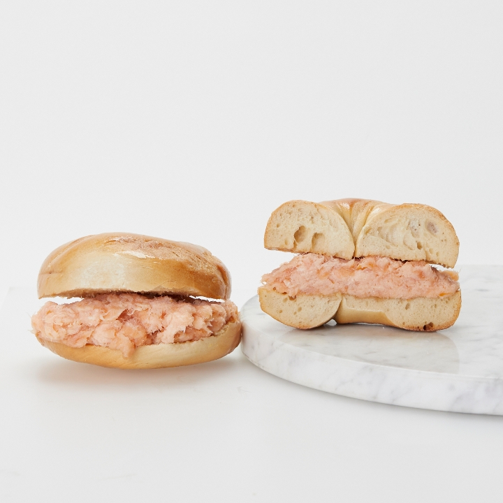 Baked Salmon Salad  Sandwich