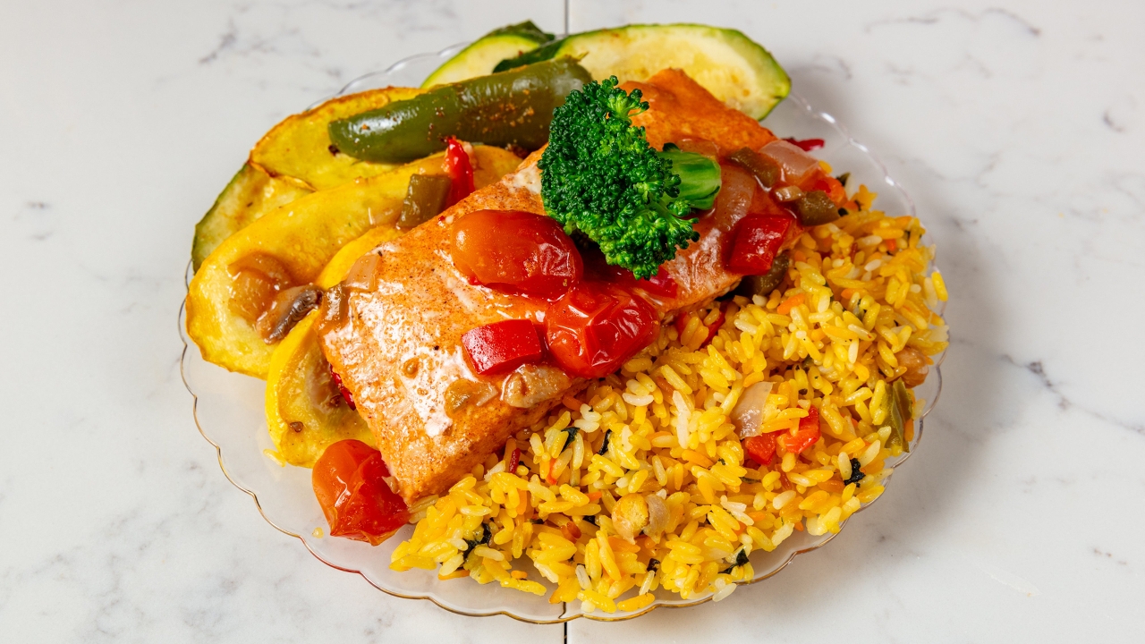 Roasted Salmon Daily Special