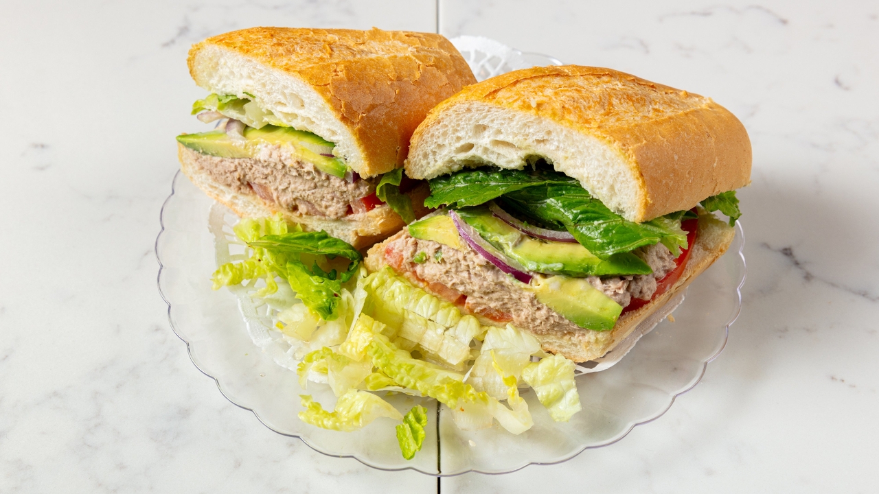 Tuna Avocado Sandwich