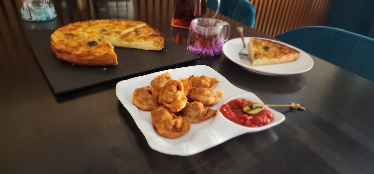 Fried Dumplings at Perfect Together Restaurant Philadelphia