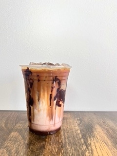 Black Cherry Chip Latte