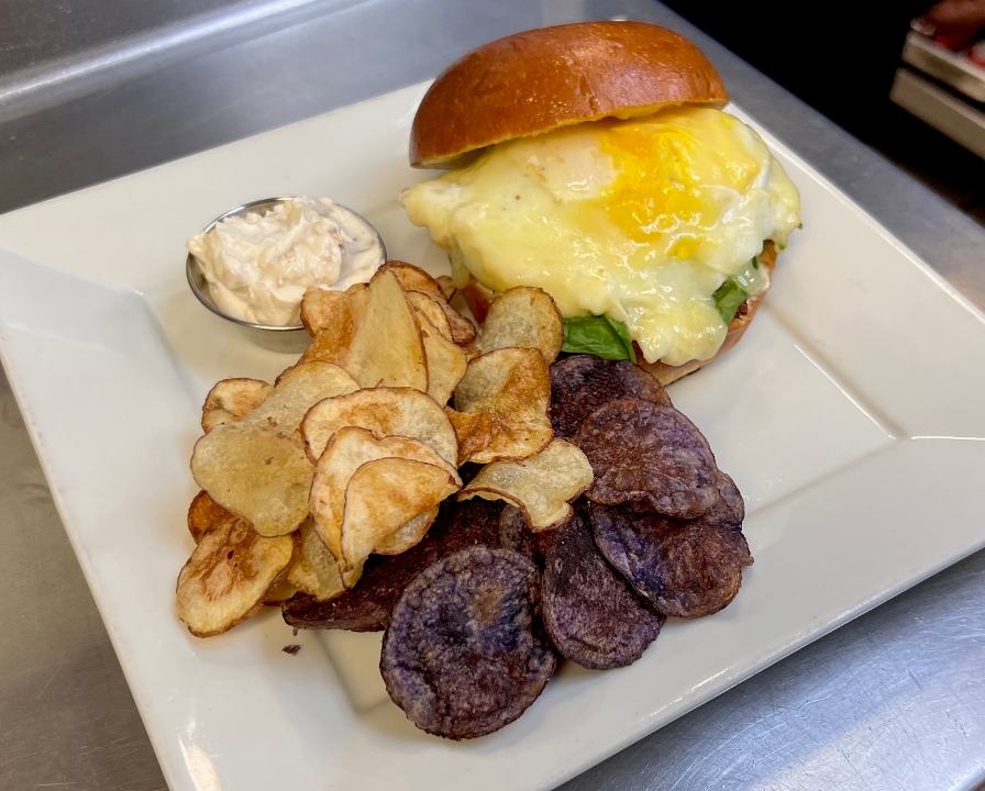 Hollywood Star Breakfast Sandwich.