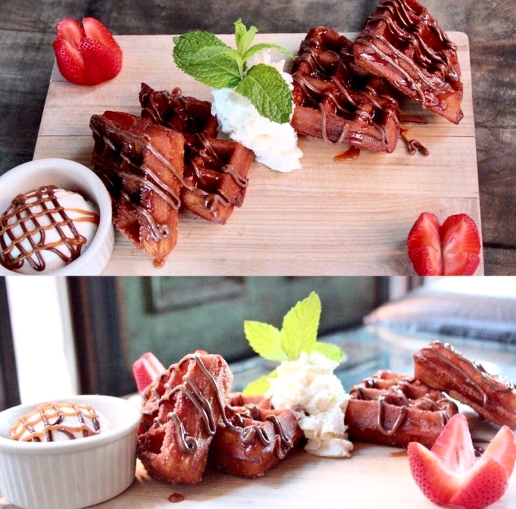 L.A. Churro Waffle.