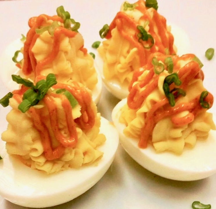 Thai Deviled Eggs.
