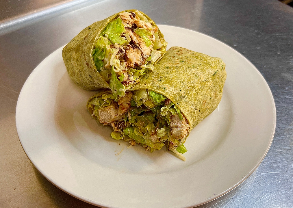 *Hail Caesar Blackened Chicken Wrap.