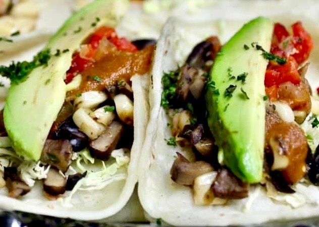 Vegan Tacos Especiale.
