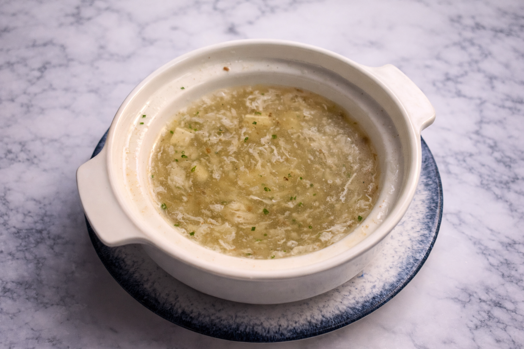 West Lake Minced Beef with Tofu & Egg Drop Soup 西湖牛肉羹