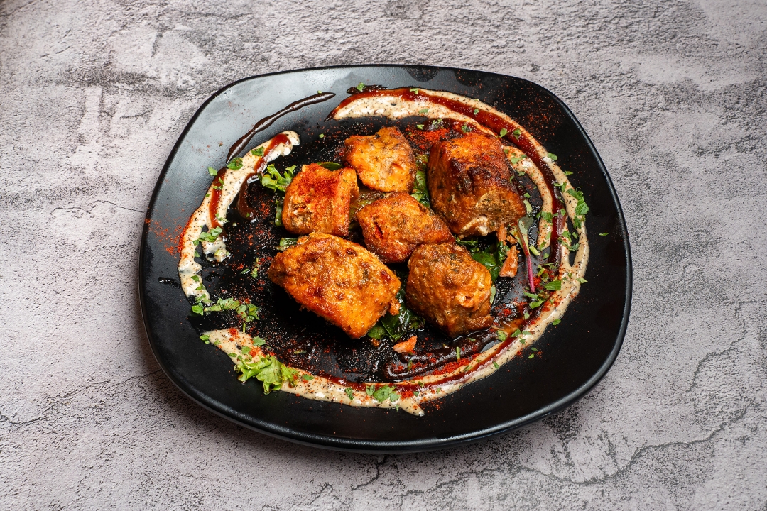 Skewer Salmon Kebab
