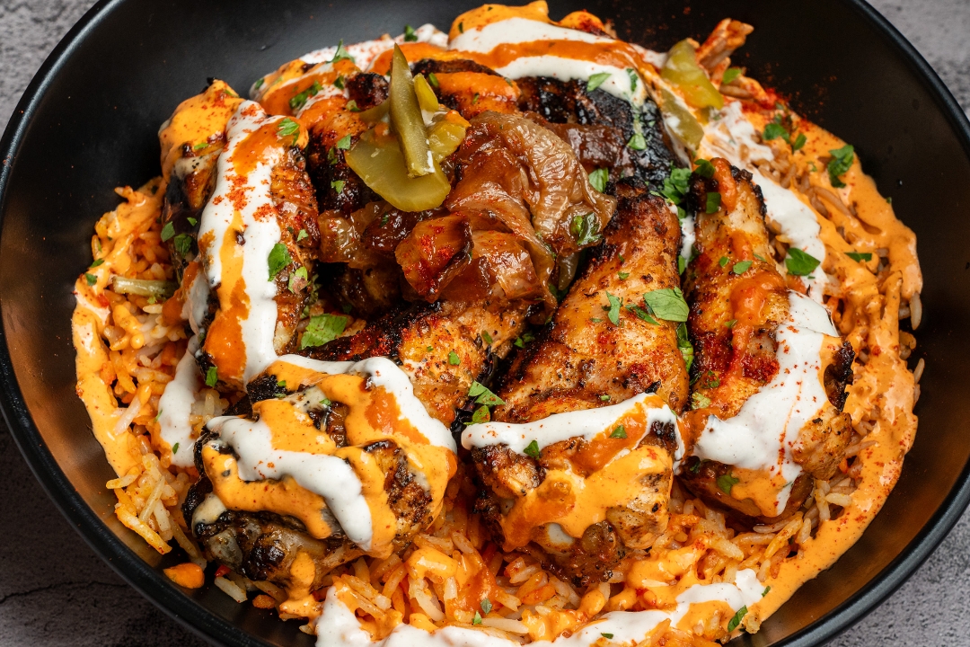 Grilled Chicken Wings Platter