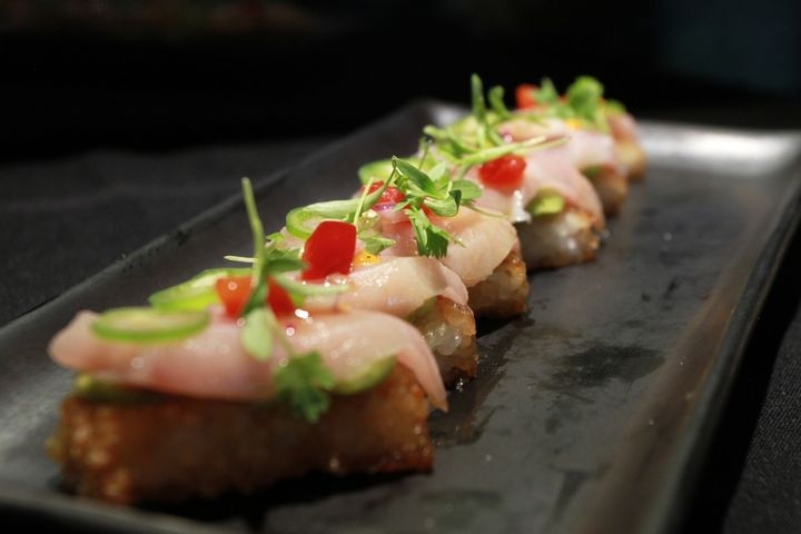 Crispy Rice Hamachi