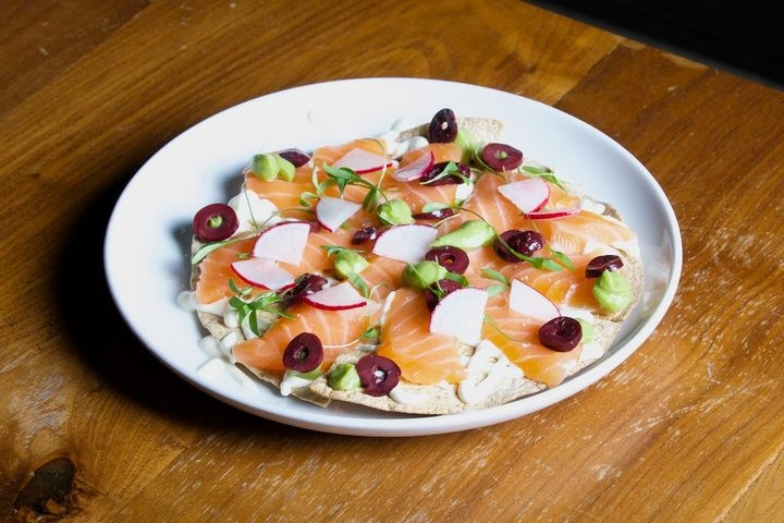 Salmon Pizza
