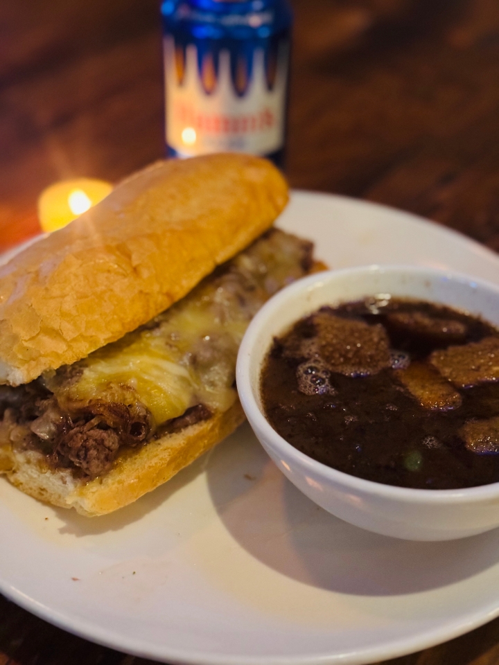 BIRRIA POT ROAST FRENCH DIP