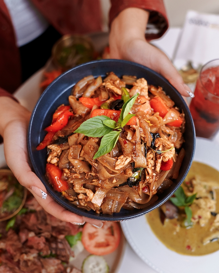 N3. Thai Drunken Noodle (Pad Kee Mao)