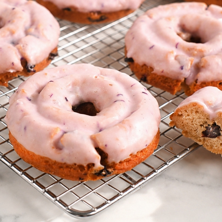 Blueberry Lavender Cake donut at The Glass Knife, Winter Park