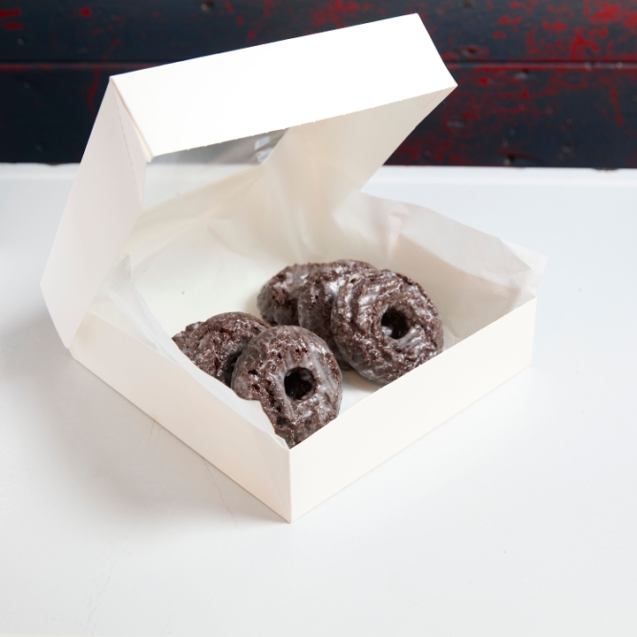 Half Dozen Chocolate Cake Donuts
