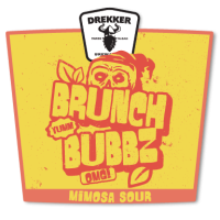 A visualization of the menu item "Drekker Brunch Bubbz Mimosa"