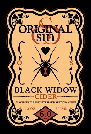A visualization of the menu item "Original Sin Black Widow"