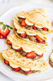 Banana and Nutella Crepe