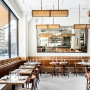 This is the restaurant logo for Cafe Altro Paradiso