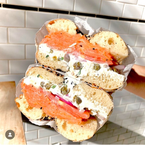 Smoked Salmon Sandwich