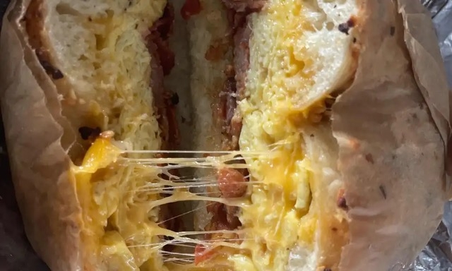 Turkey, Eggs, & Cheese On Bagel