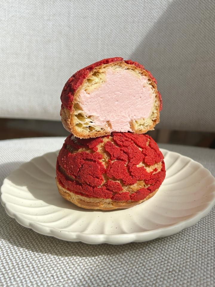 Strawberry Cream Puff