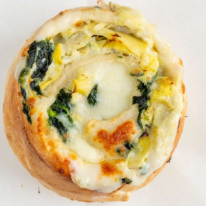 Spinach Artichoke Pinwheel