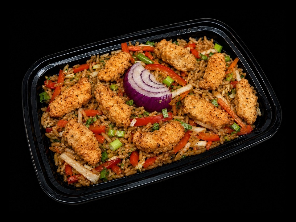 Fish Fried Rice