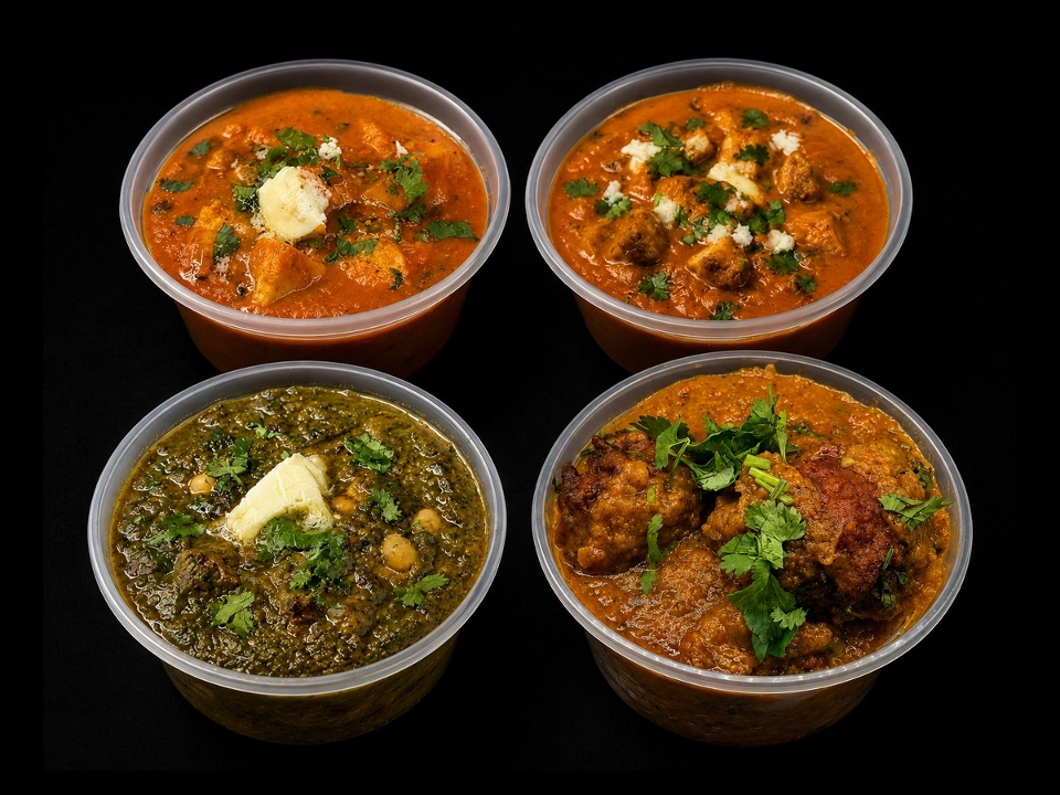 Curry & Rice Buffet – Small Trays