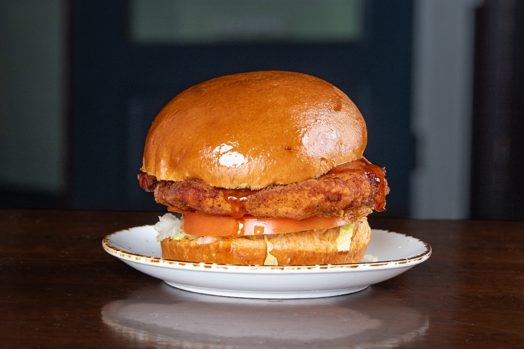 Mango Habanero Crispy Chicken Sandwich