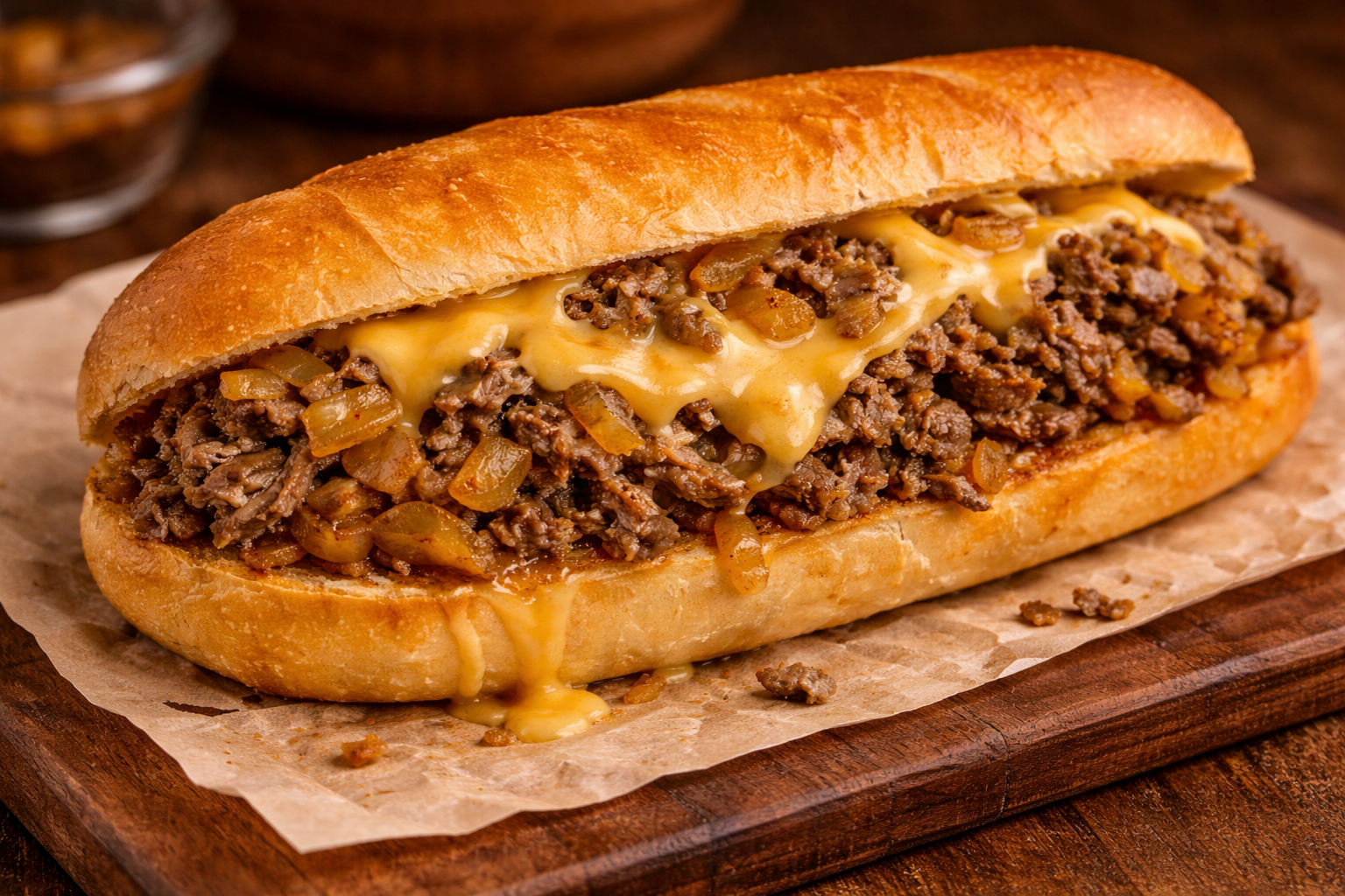 Papa T's Classic Cheesesteak