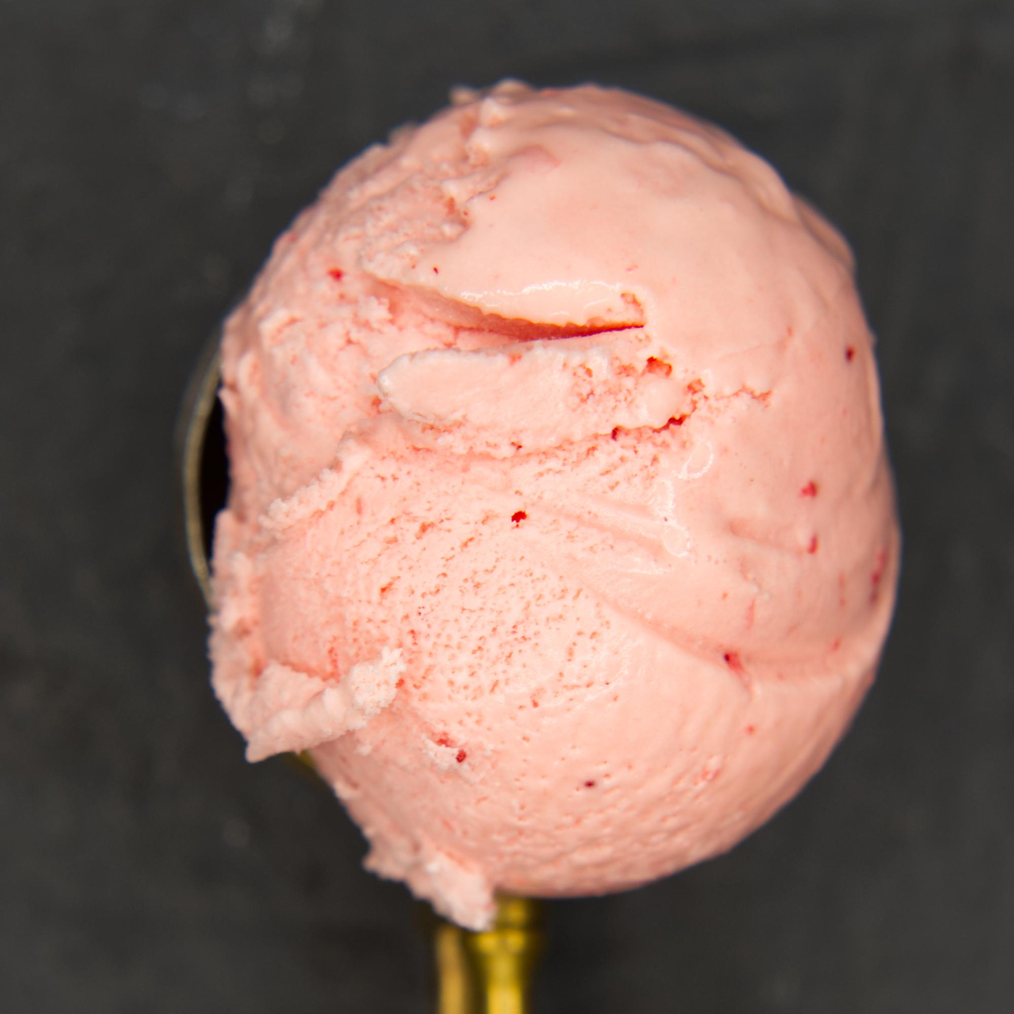 Vegan Strawberry ice cream
