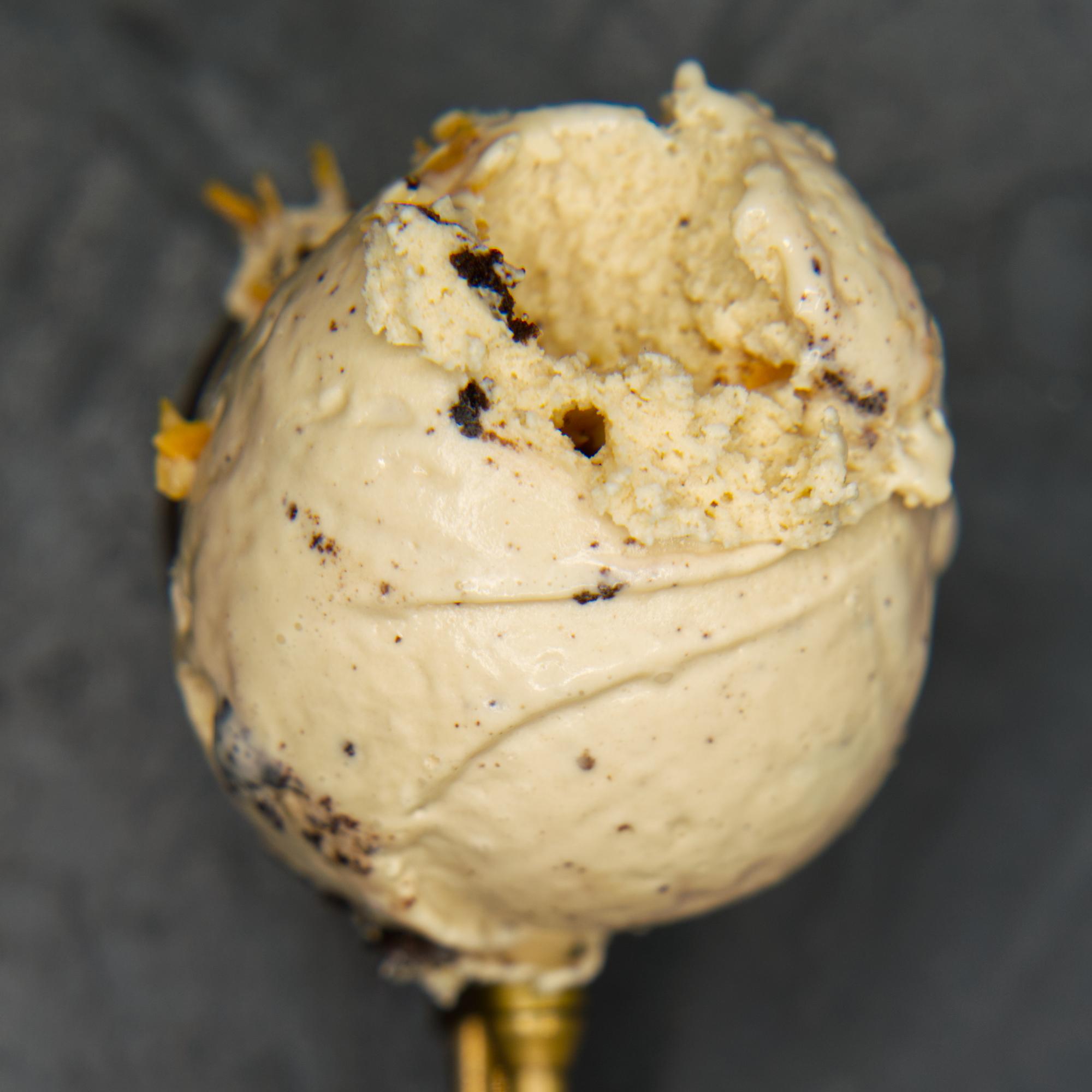 Salted Caramel Coconut Oreo ice cream