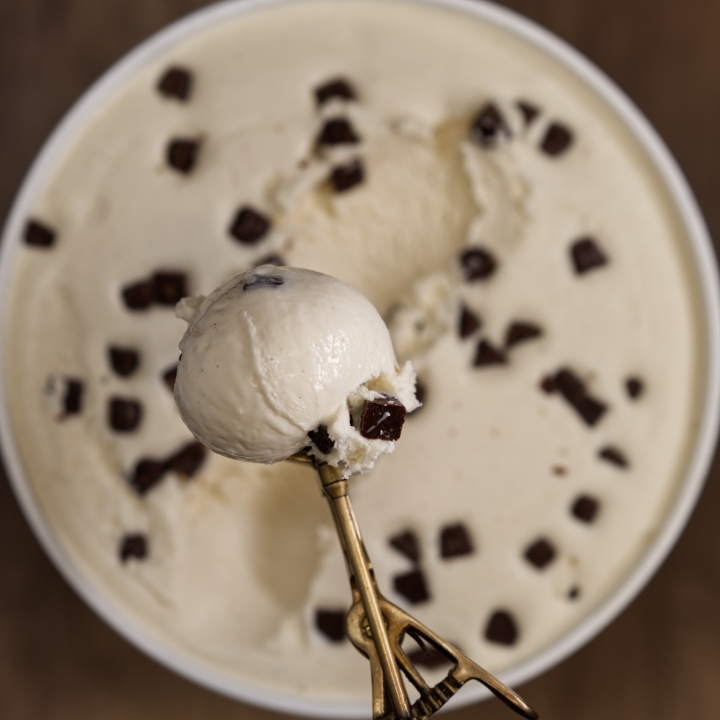 Bourbon Vanilla Bean Truffle ice cream