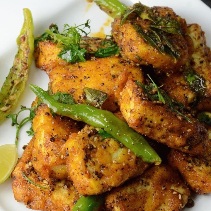 pachi mirchi panner