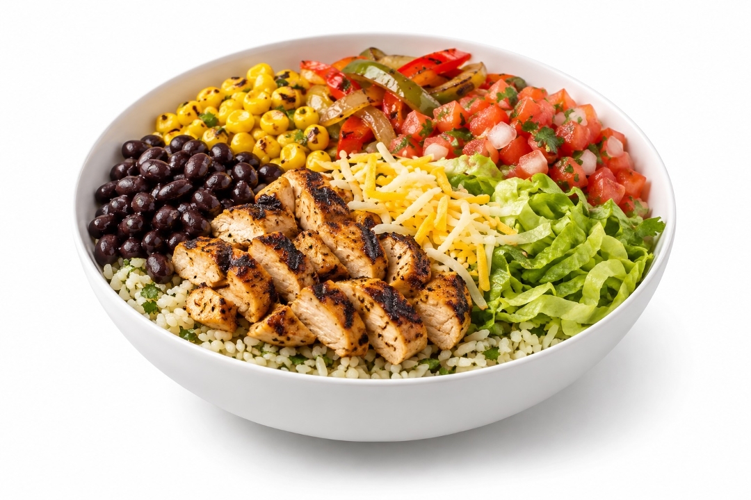 Blend Your Way burrito Bowl