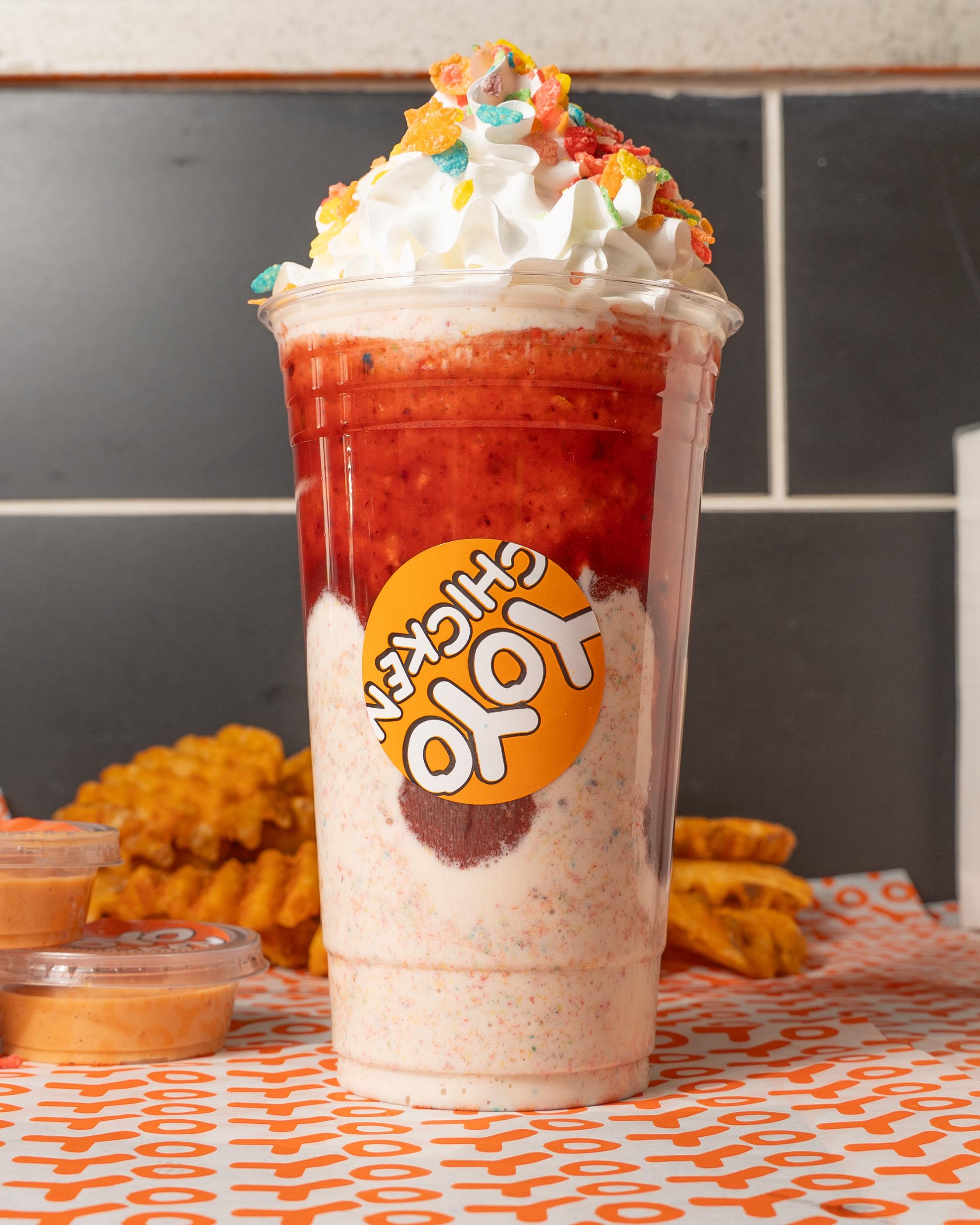 Fruity Bubble Milkshake Large
