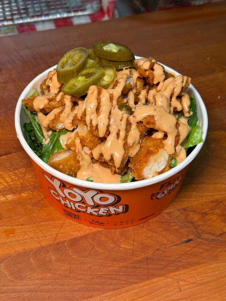 Crispy Chicken Salad Bowl
