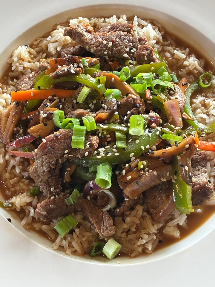 Teriyaki Steak Stir Fry