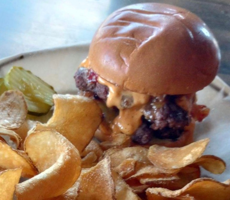 Double Bacon Smash Burger